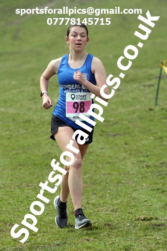 Masters men 2021 NECAA Cross Country Relays, Thornley Farm, Peterlee, Saturday, April 10th. Photo: David T. Hewitson/Sports for All Pics